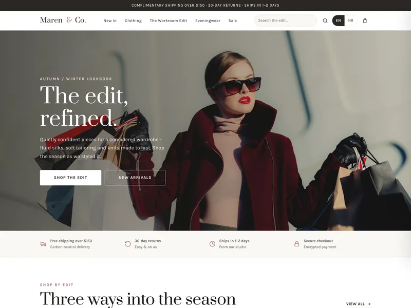 Women's Fashion Boutique - Online store