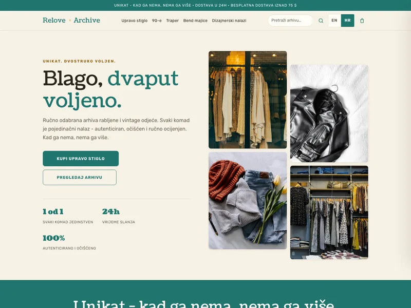 Vintage i second-hand - Online trgovina
