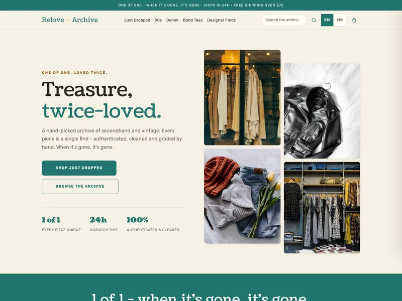 Vintage & Thrift - Online store