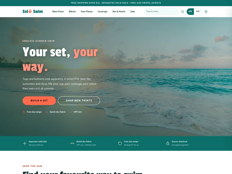 Swimwear - Online store