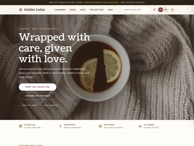 Accessories, Scarves & Hats - Online store