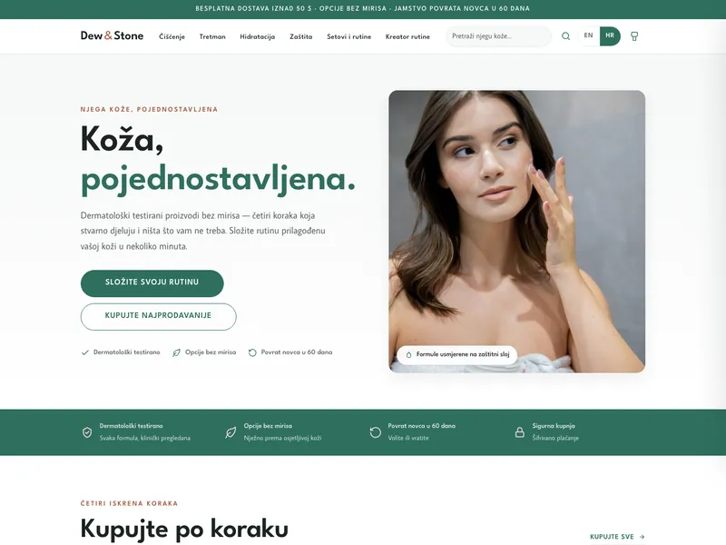 Njega kože - Online trgovina