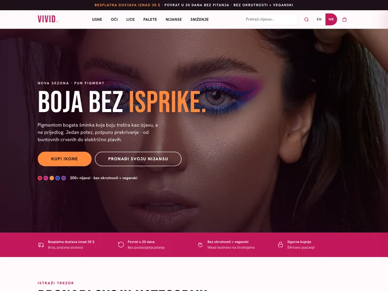 Šminka - Online trgovina