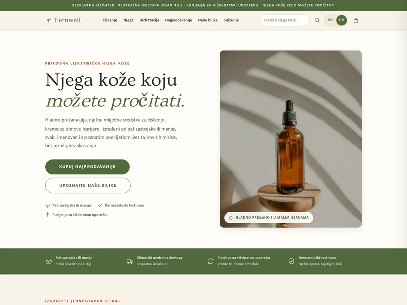 Prirodna i organska kozmetika - Online trgovina