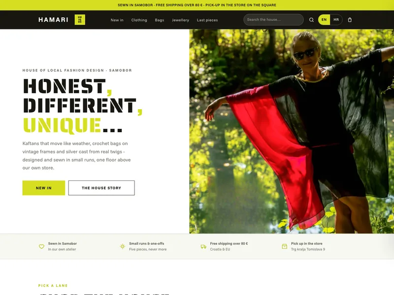 Fashion Design House - Online store